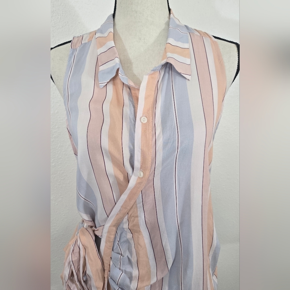 *NWT* FREE PEOPLE Ivory Combo Mackenzie Wrap Boho Fairycore Hipster, size M - Picture 3 of 9